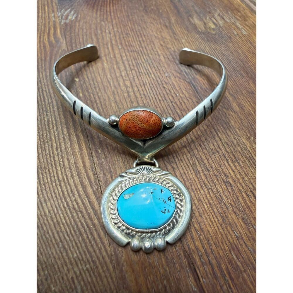 Signed Authentic Southwestern cuff bracelet